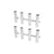 Kahuna Wagons Set of Two Aluminum Rod Racks-Eight Total Rod Holders CRT-011 - alternate 1